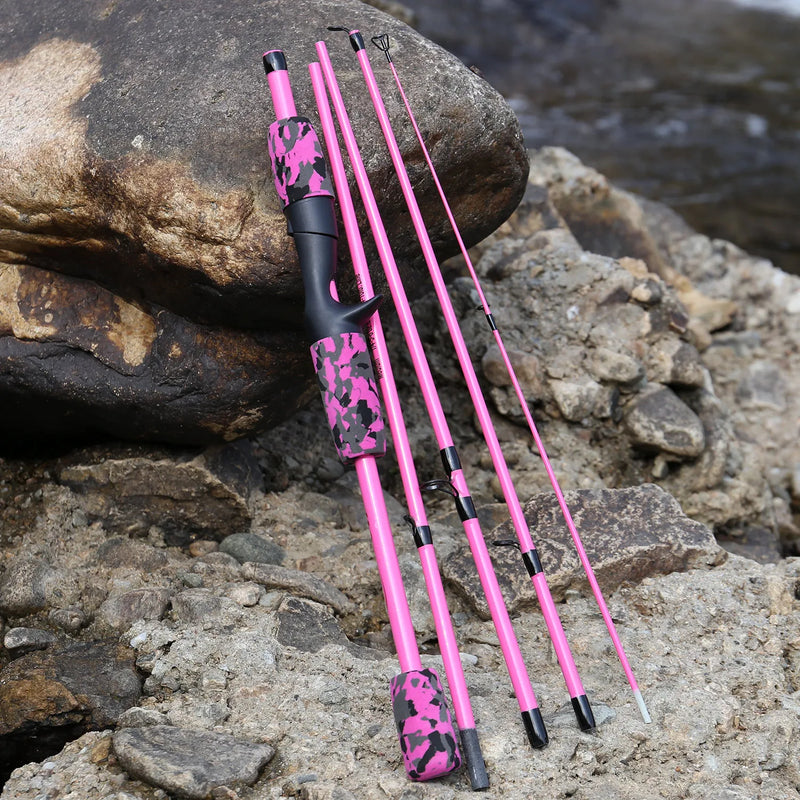 Vara Sougayilang 1.7m viagem 5 partes água doce