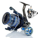 Molinete MBLN 2500–7500 metálico 5+1BB freio 21kg