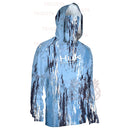 Camiseta com Capuz e Máscara Integrada Anti-UV