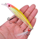 Kit 5 iscas duras Minnow Aorace com olhos 3D