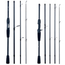 Vara FLENHAI viagem 1.8–2.4m carbono 4–5 partes