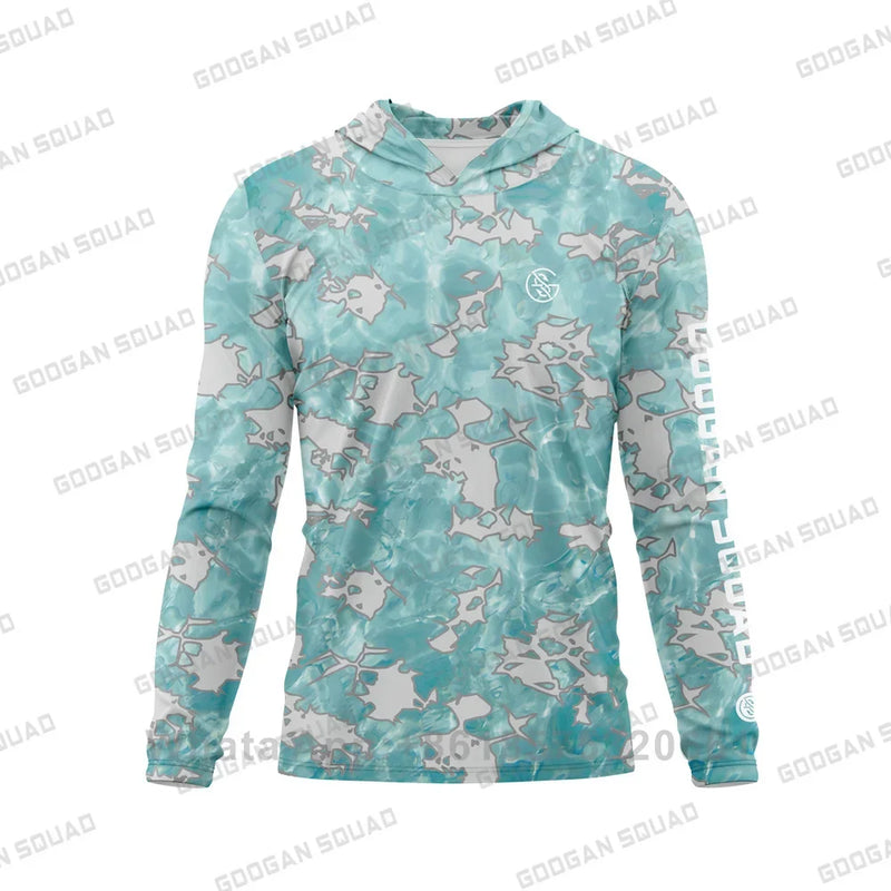 Camisa Googan Squad UPF 50+ Manga Longa com Capuz