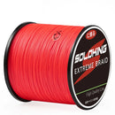 Soloking Línea de Pesca Trenzada PE 300m Multifilamento 10-80LB