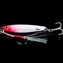 Conjunto 3–8 jigs metálicos 7g–60g para pesca no mar